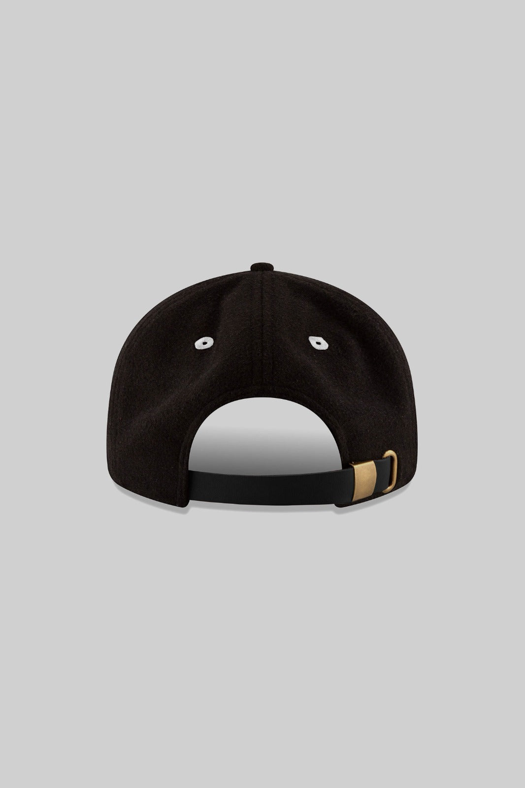 WOOL BKc Felt 'Elephant' Varsity Cap (Black)