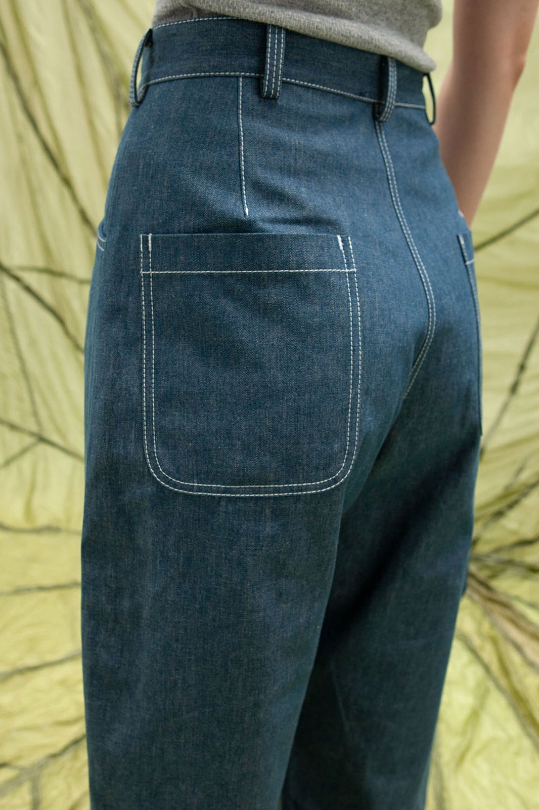 W’Menswear Wendy Trouser In Block Print