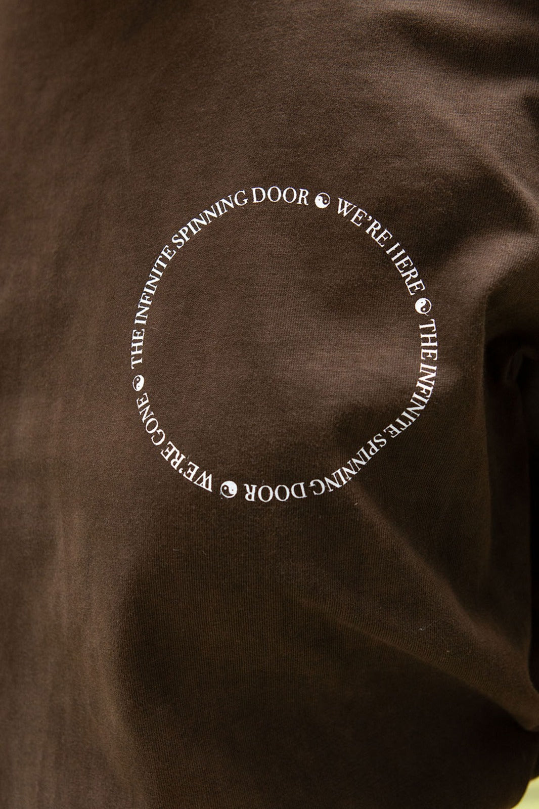 W’Menswear Shibori Yin Yang Tee