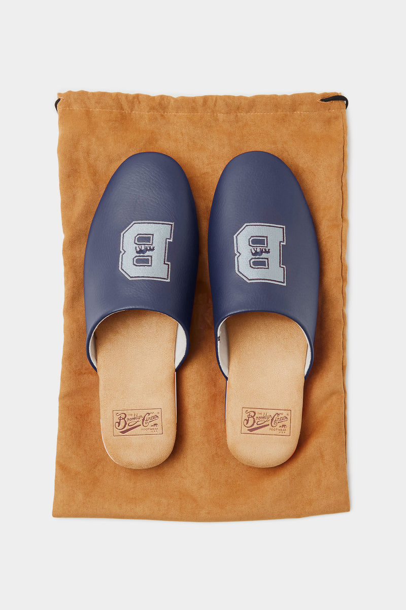 BKc Home Slipper Ver.2 Double Blue The Brooklyn Circus