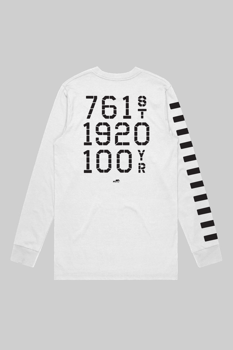 Black Panther 761st Long Sleeve White