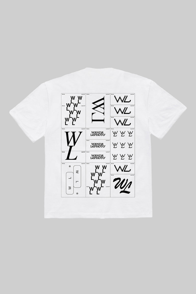 Wanda Lephoto Tee Black WL Logo