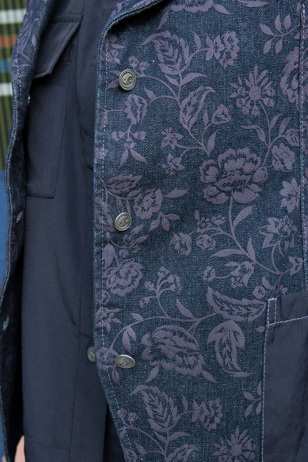 W'Menswear Fly Blazer (Denim/Navy)