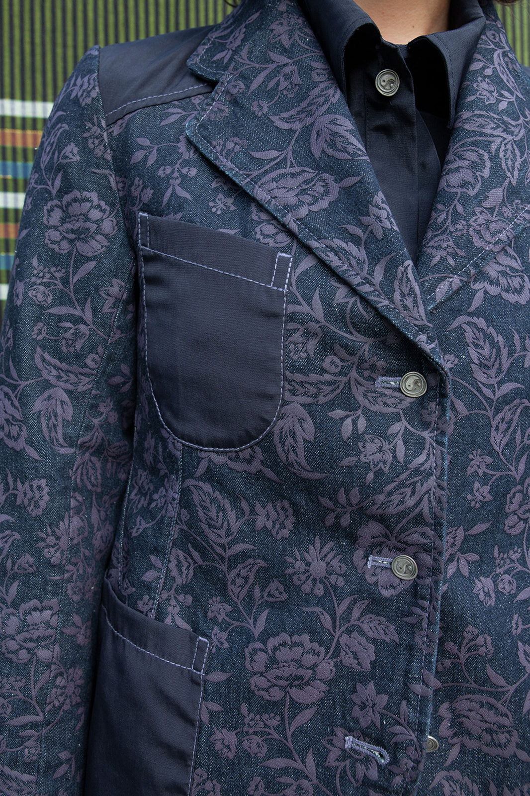 W'Menswear Fly Blazer (Denim/Navy)