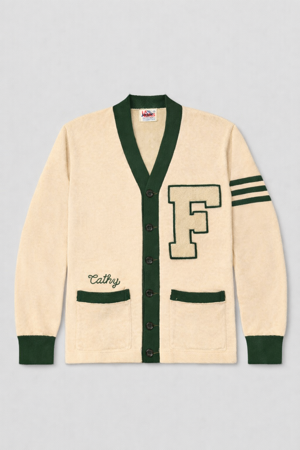 Vintage Knit Collegiate Wool Cardigan – The Brooklyn Circus