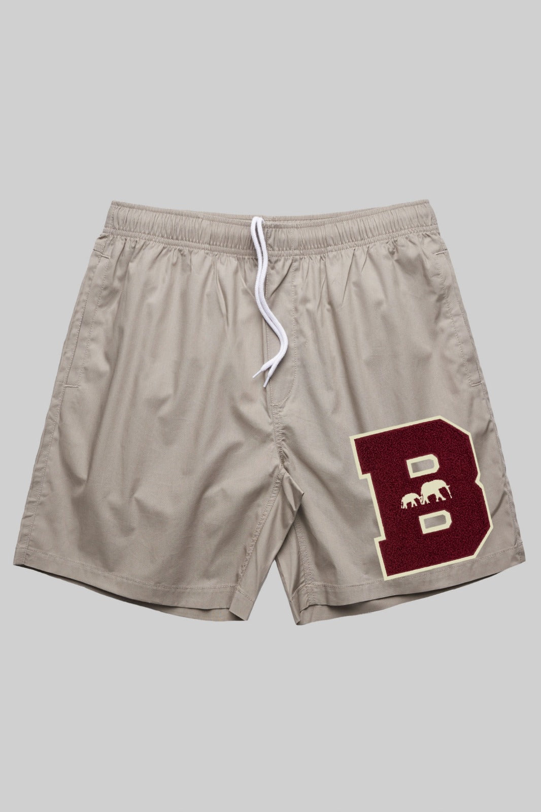 Lenox Original Shorts (Gray/Burgundy) – The Brooklyn Circus