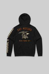 (PRE-ORDER) BKc Motors Zip Up Hoodie (Black)