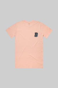 BKc 3D B Tee (Pale Pink)