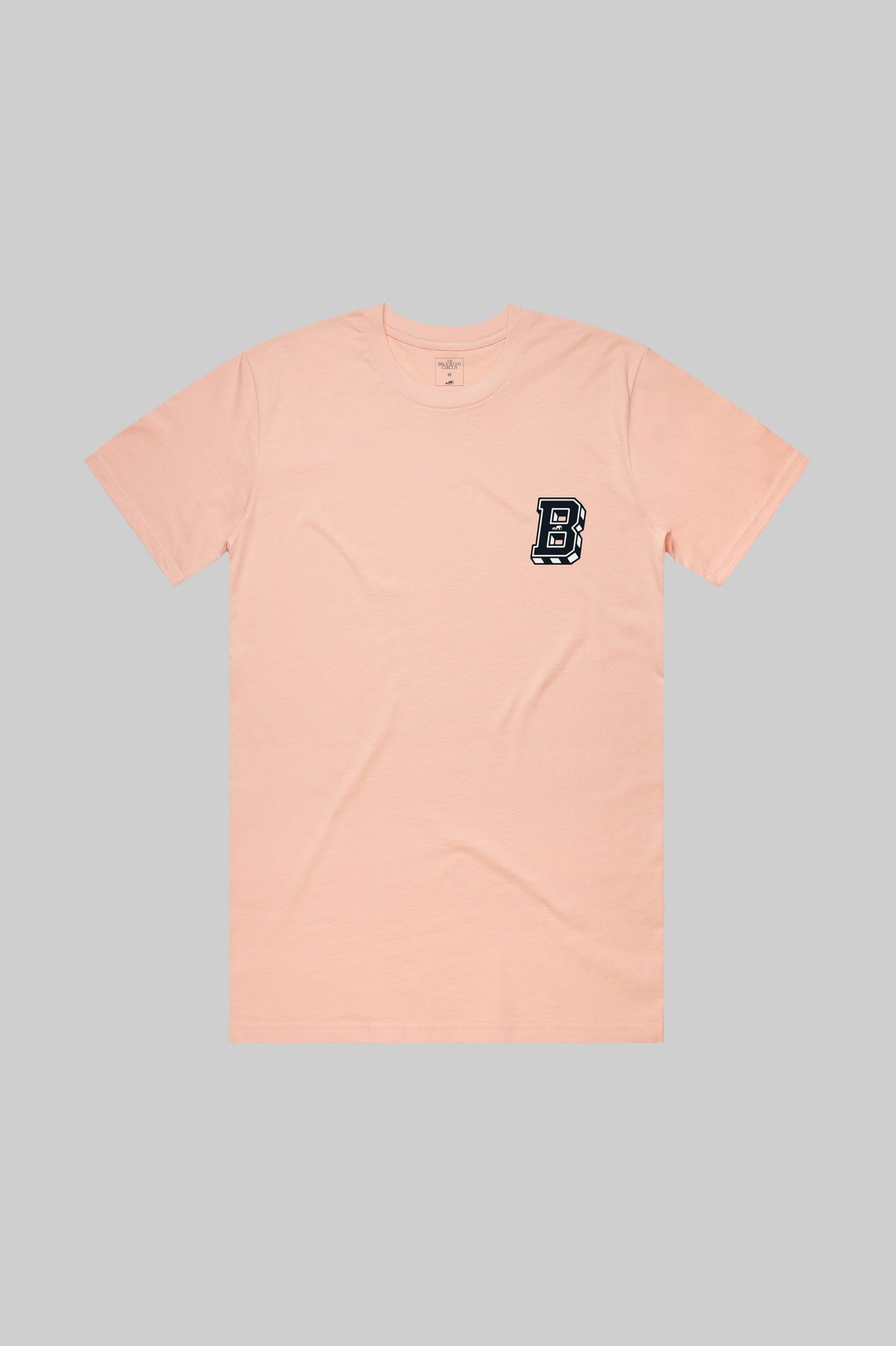 BKc 3D B Tee (Pale Pink)