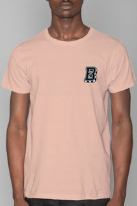BKc 3D B Tee (Pale Pink)