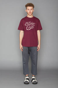 BKc Script Tee (Burgundy)
