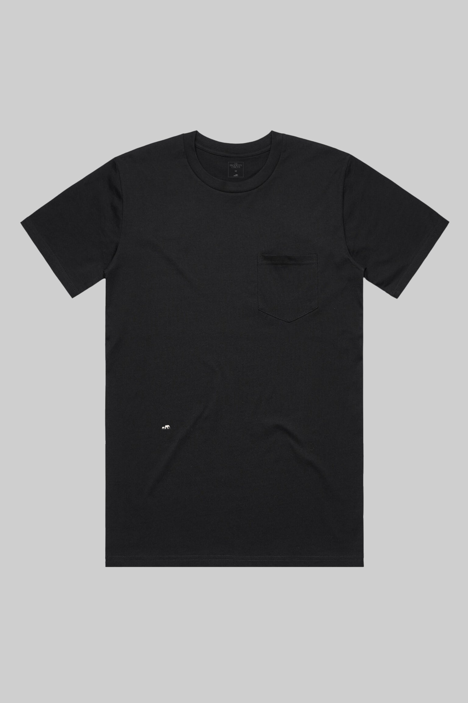 Future Proof Pocket Black Tee