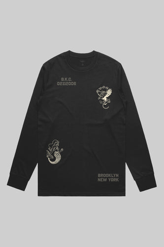Sailor Tattoo Long Sleeve (Black)