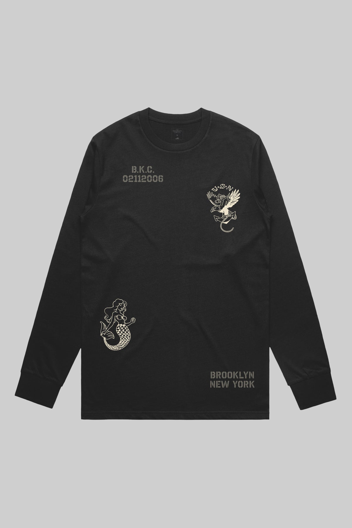 Sailor Tattoo Long Sleeve (Black)