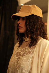 Wool Future Proof Coach Cap (Beige)