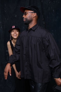 Wool Shadow B Thinkers Cap (Navy)