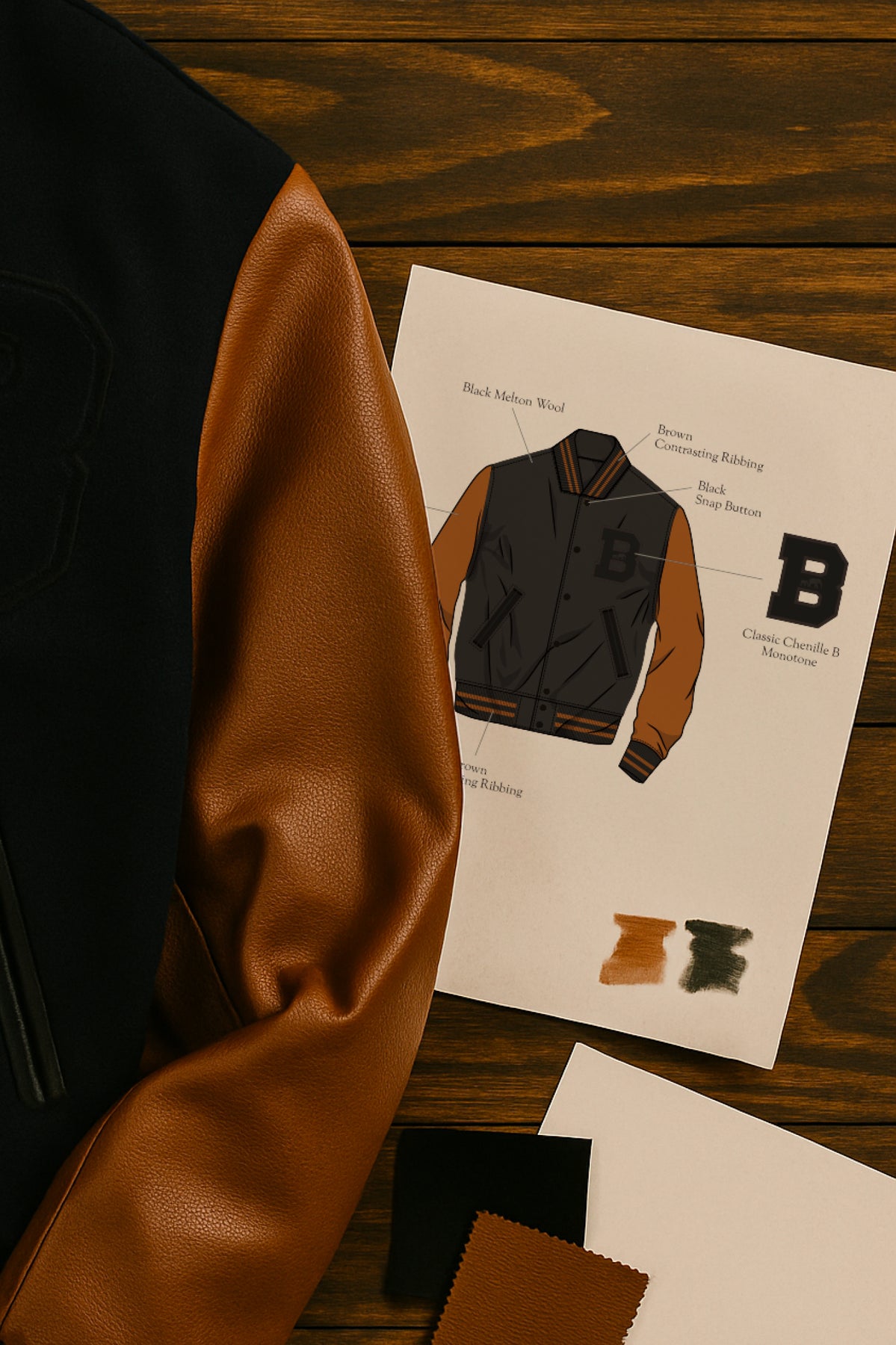 “Charlie Brown” Varsity Jacket