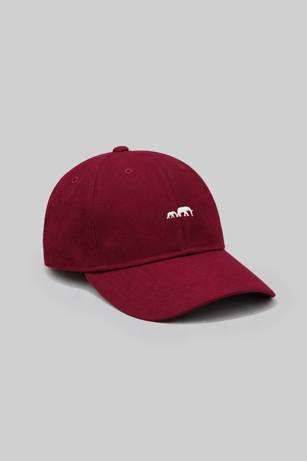 All Season Wool Thinkers Coach Cap (Burgundy)