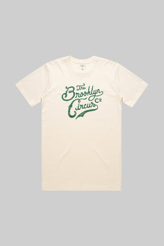 (Pre-Order) “The Brooklyn Circus” Script Tee (Natural)