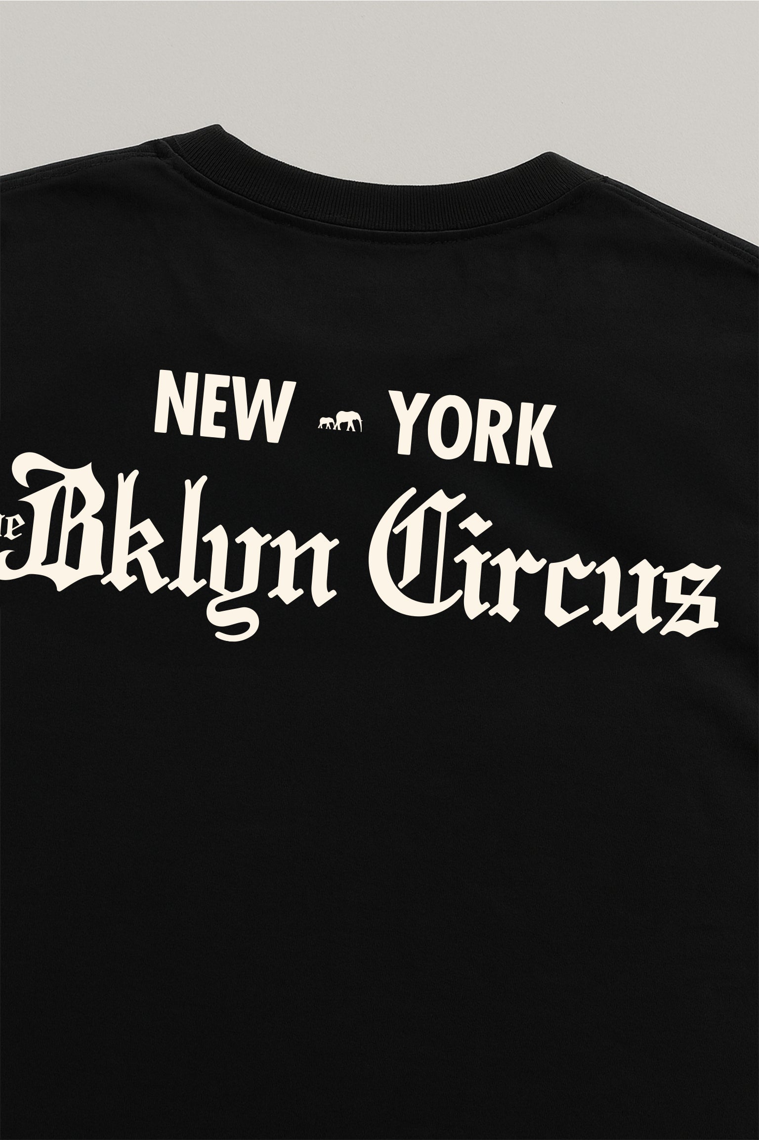 (Pre-Order)The Brooklyn Circus Old English Tee (Black)
