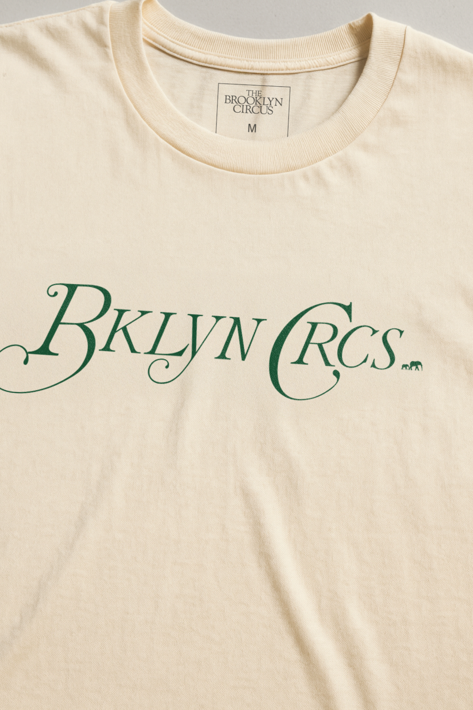(Pre-Order) BKc Script Logo Tee (Natural)