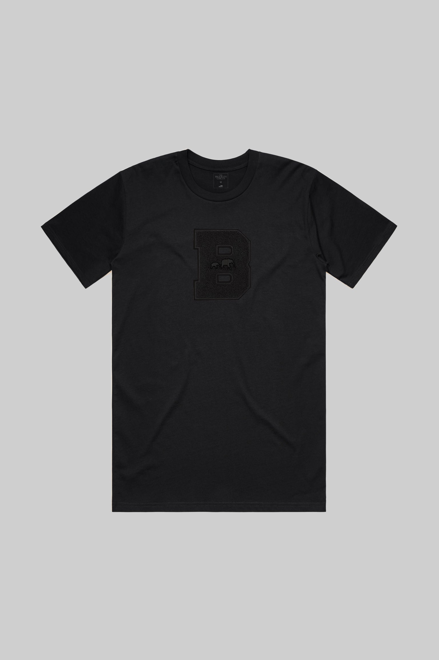 (Pre-Order) Classic Chenille B Tee (Black)