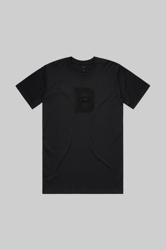(Pre-Order) Classic Chenille B Tee (Black)