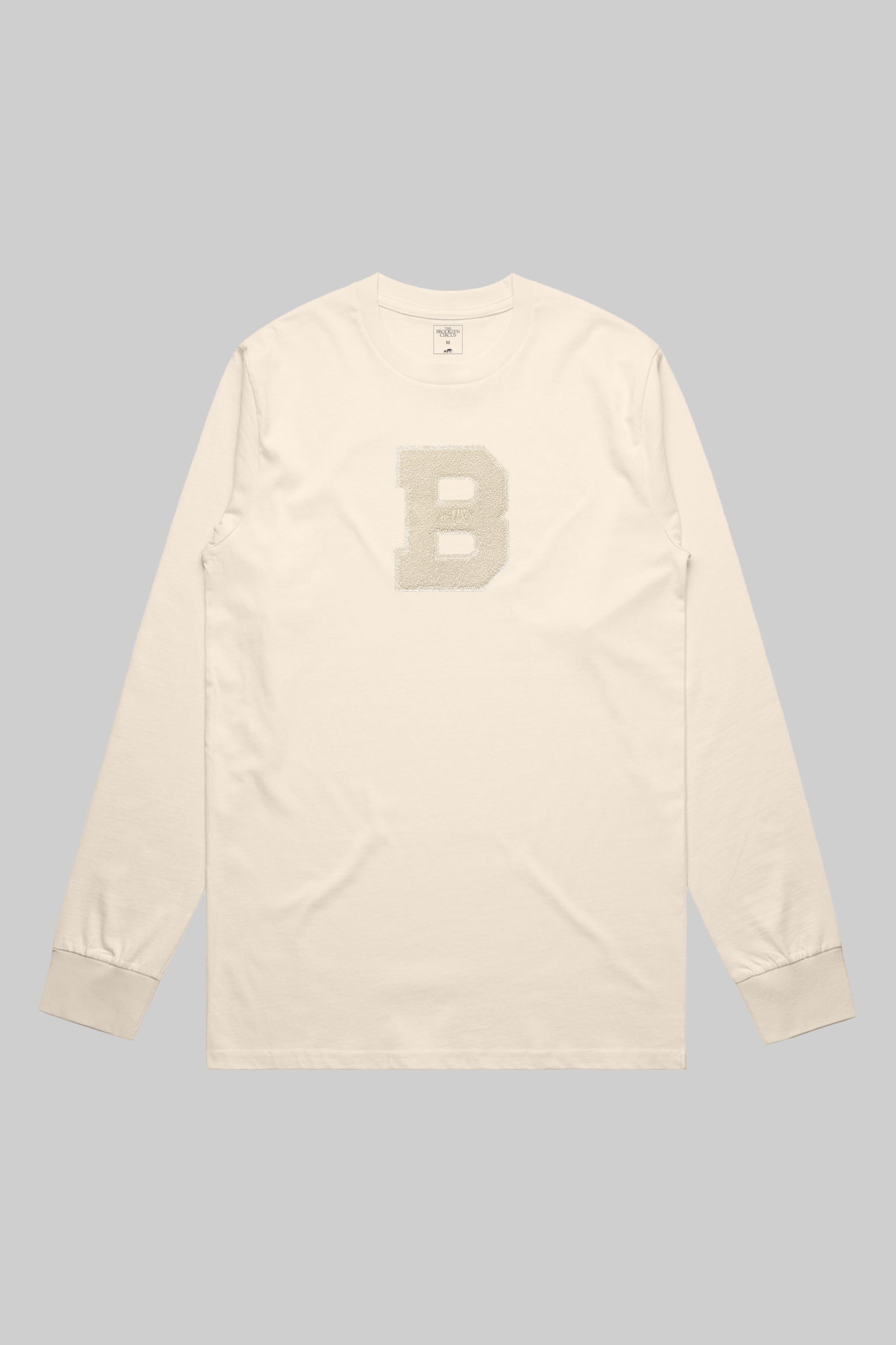 (Pre-Order) Classic Chenille B L/S Tee (Natural)