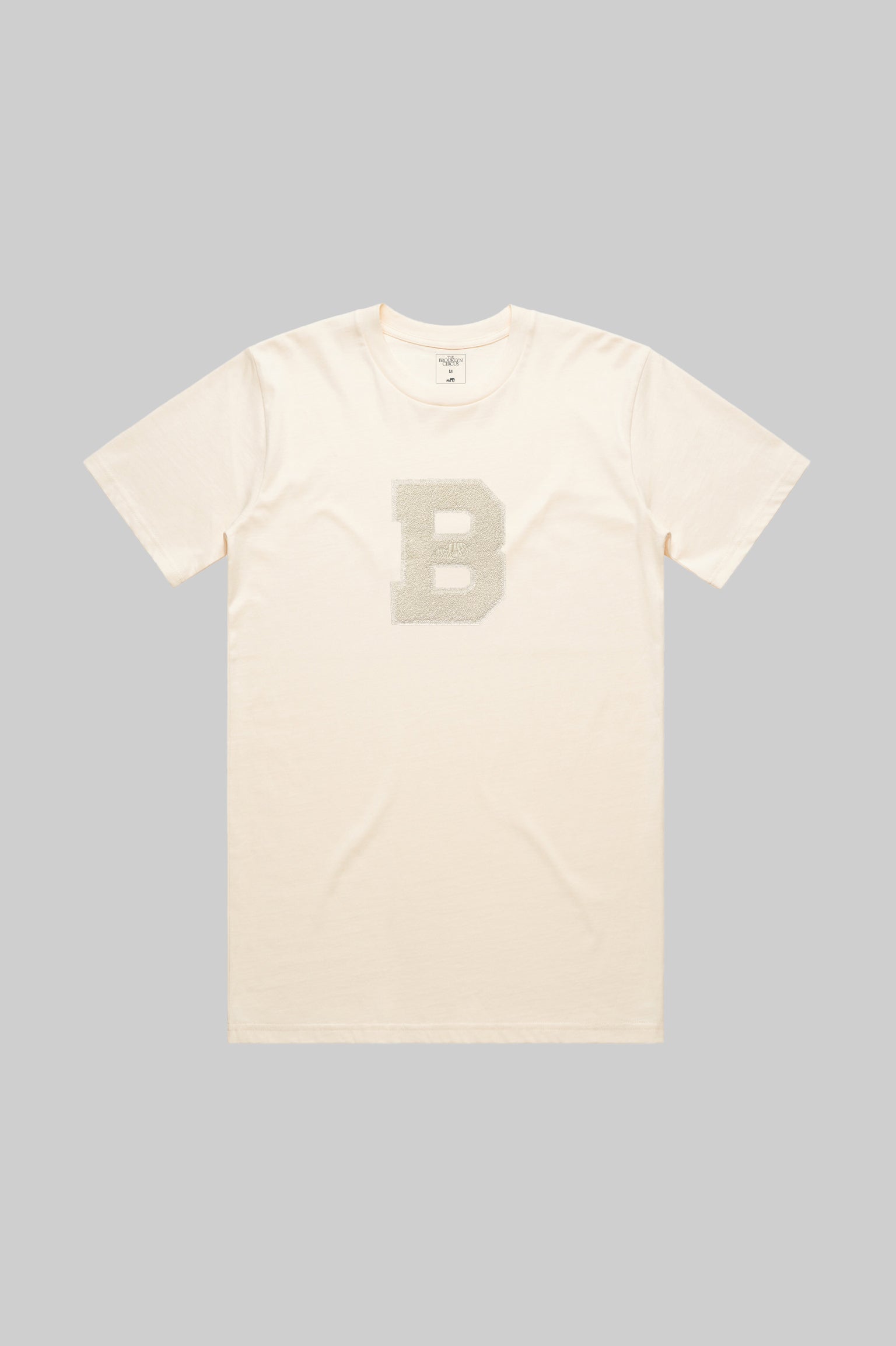(Pre-Order) Classic Chenille B Tee (Natural)