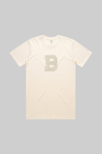 (Pre-Order) Classic Chenille B Tee (Natural)