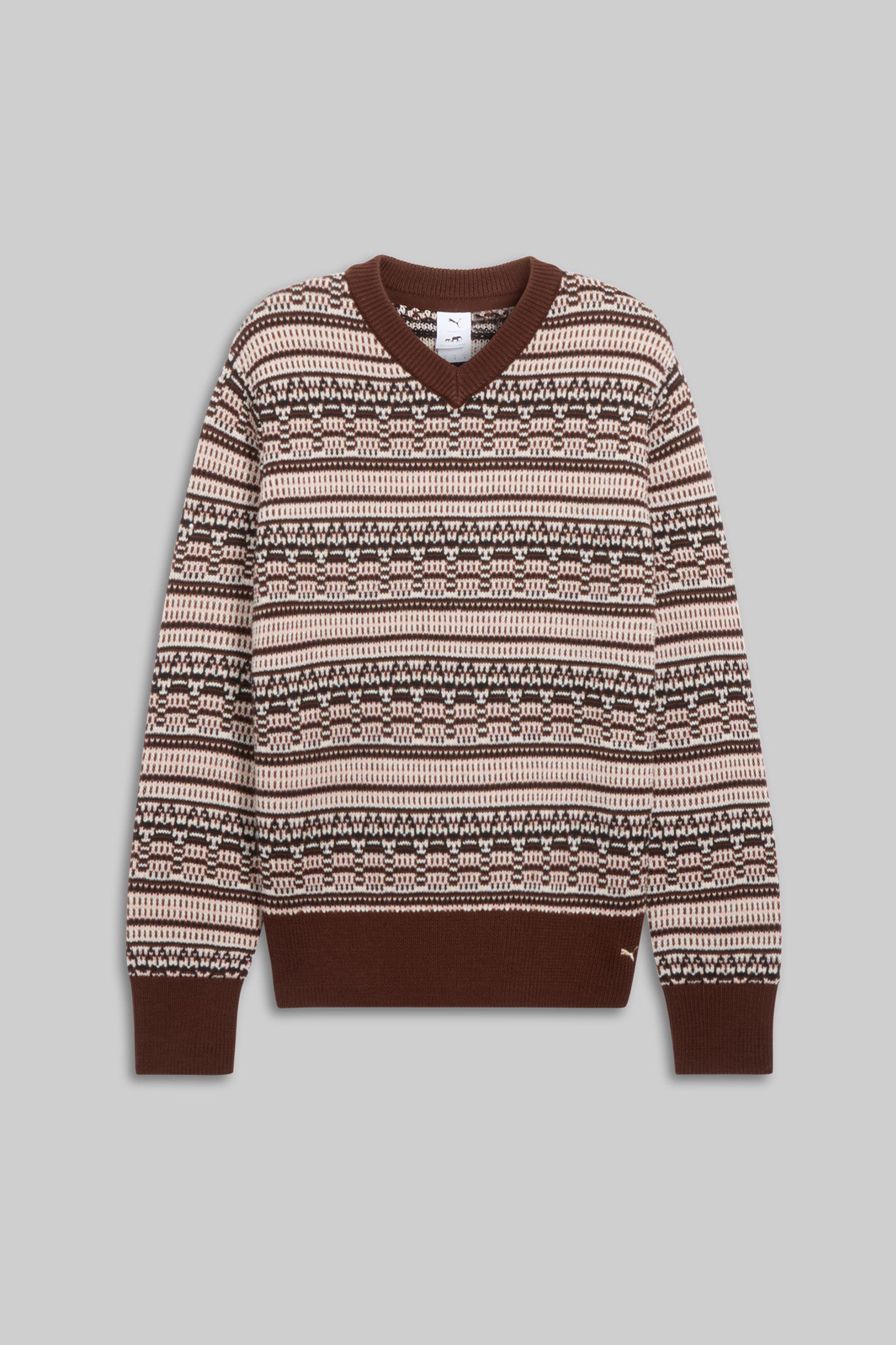 PUMA x THE BROOKLYN CIRCUS Knitted V-Neck Sweater – The Brooklyn