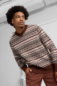 PUMA x THE BROOKLYN CIRCUS Knitted V-Neck Sweater