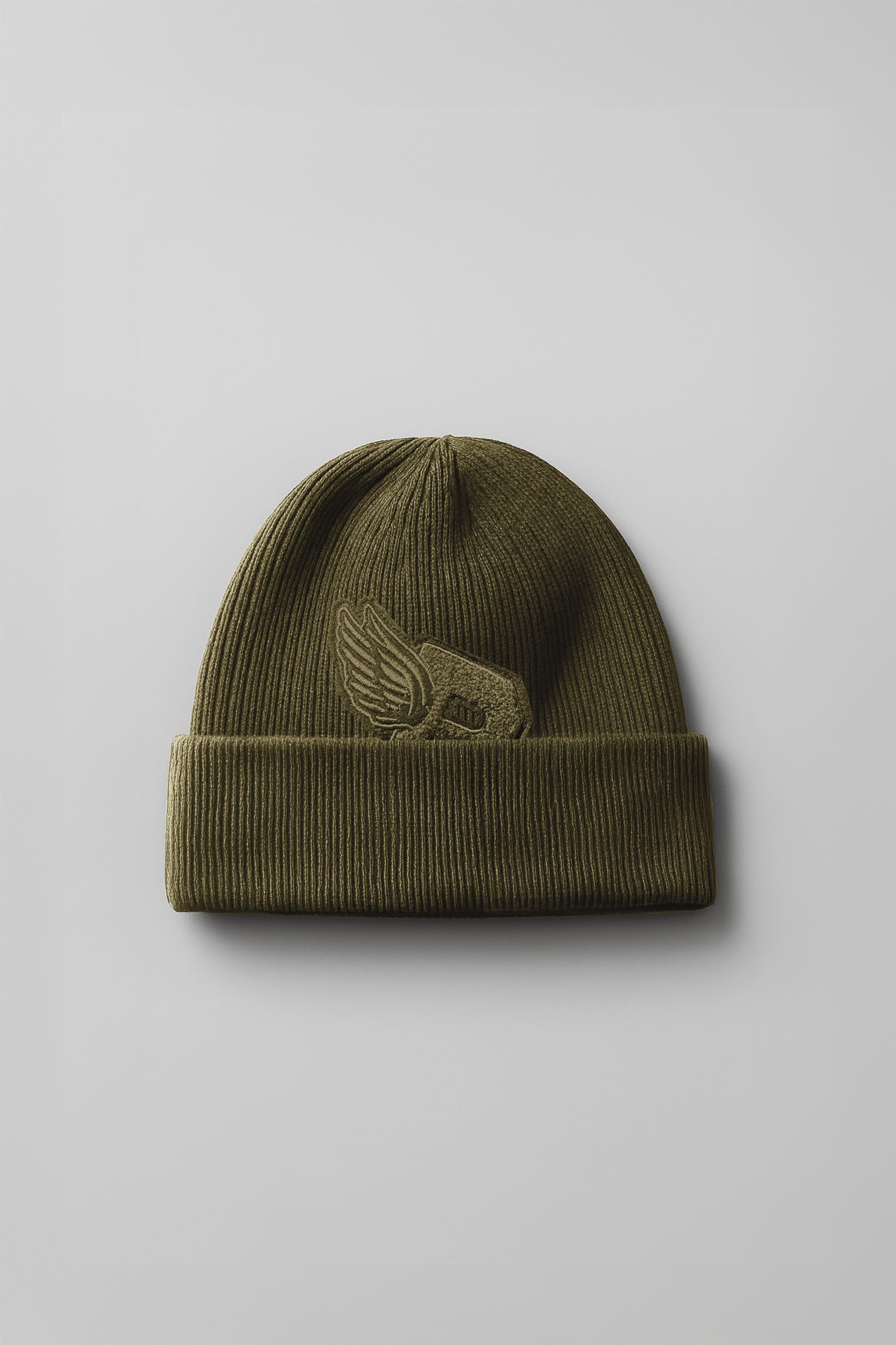 Winged B Beanie (Olive)