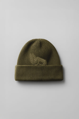 Winged B Beanie (Olive)