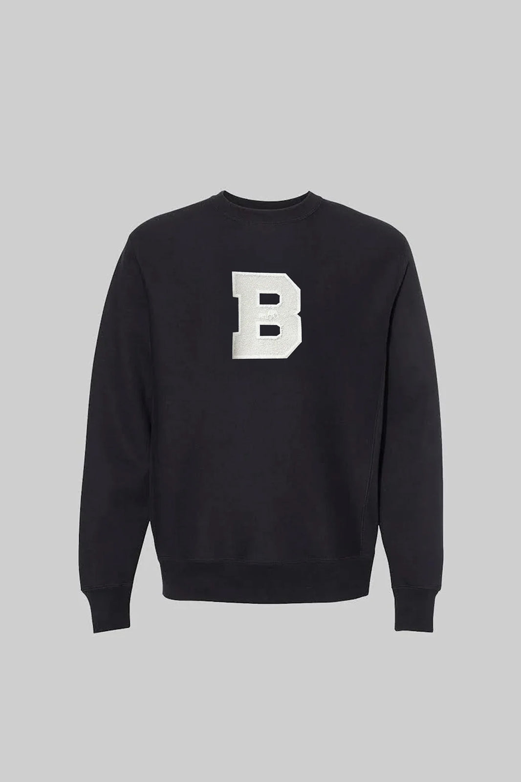 NEW! Classic B Chenille Crewneck (Black)