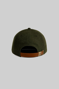 Wool Future Proof Coach Cap (Olive)