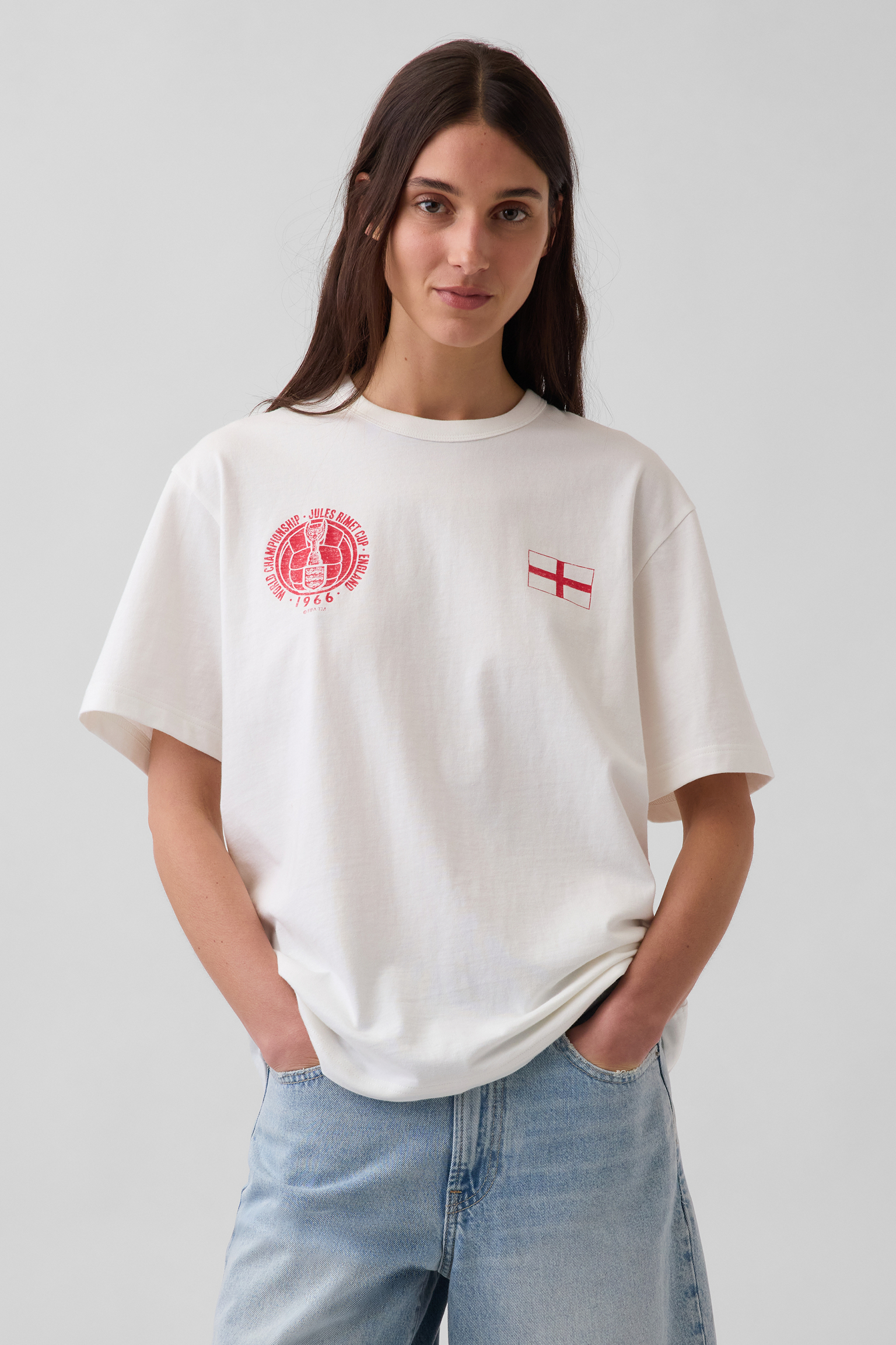 FIFA WORLD CUP™ Relaxed Graphic T-Shirt (England) – The Brooklyn