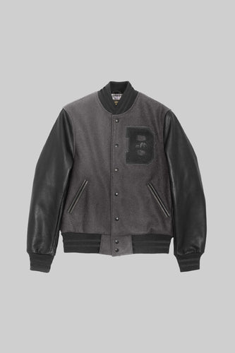 Triple Grey Varsity Jacket