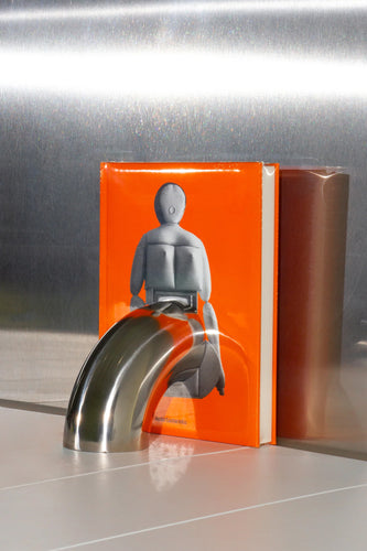 Tubo Bookend (Stainless Steel)