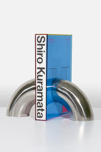 Tubo Bookend (Stainless Steel)