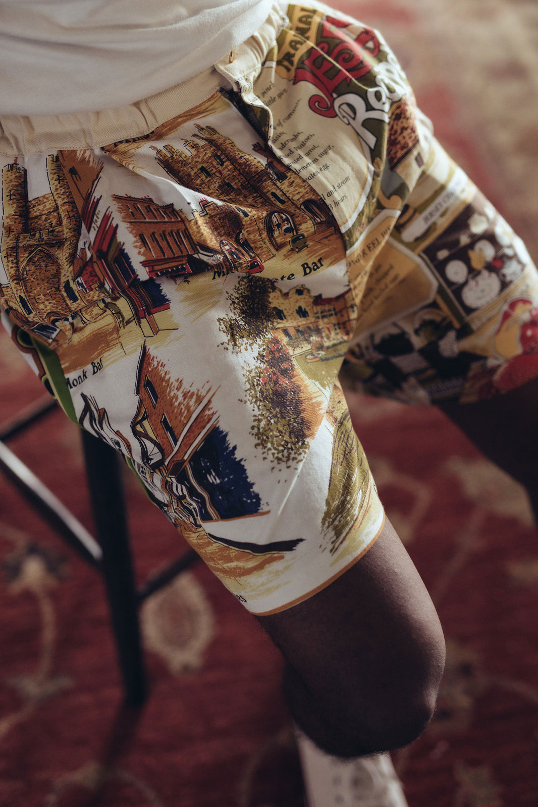 Life of Kings x BKc Canvas Printed Cotton Shorts