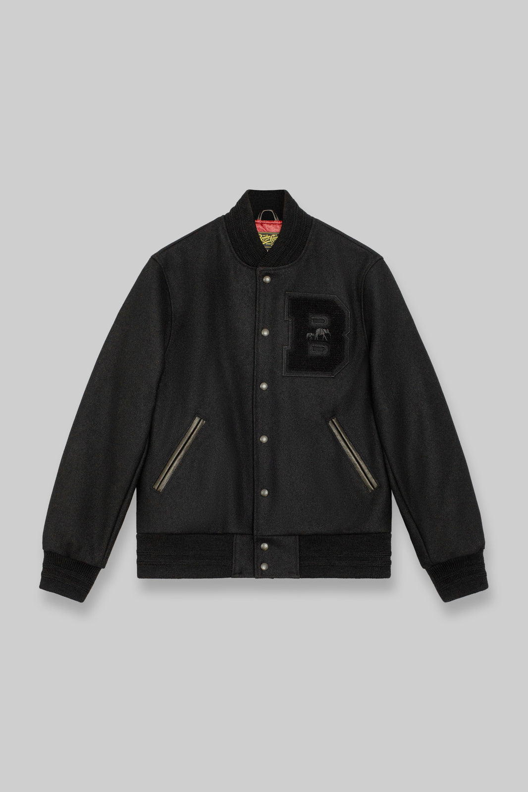 The “Black Ashe” Wool Varsity Jacket