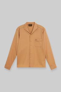 BKc L/S "Pointed Brothers" Cotton Shirt (Tan)