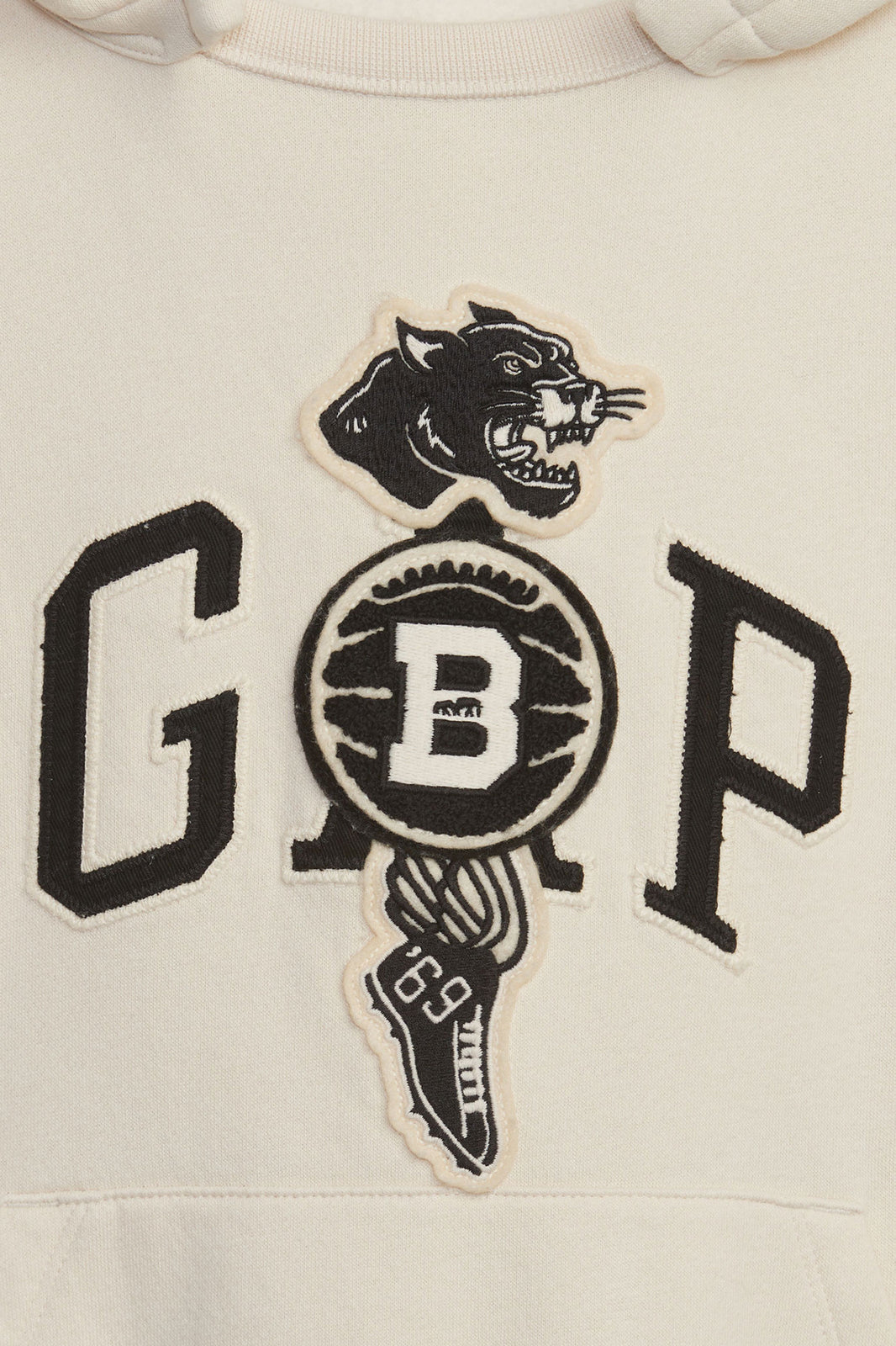 Adult Gap x The Brooklyn Circus Logo Hoodie (White)