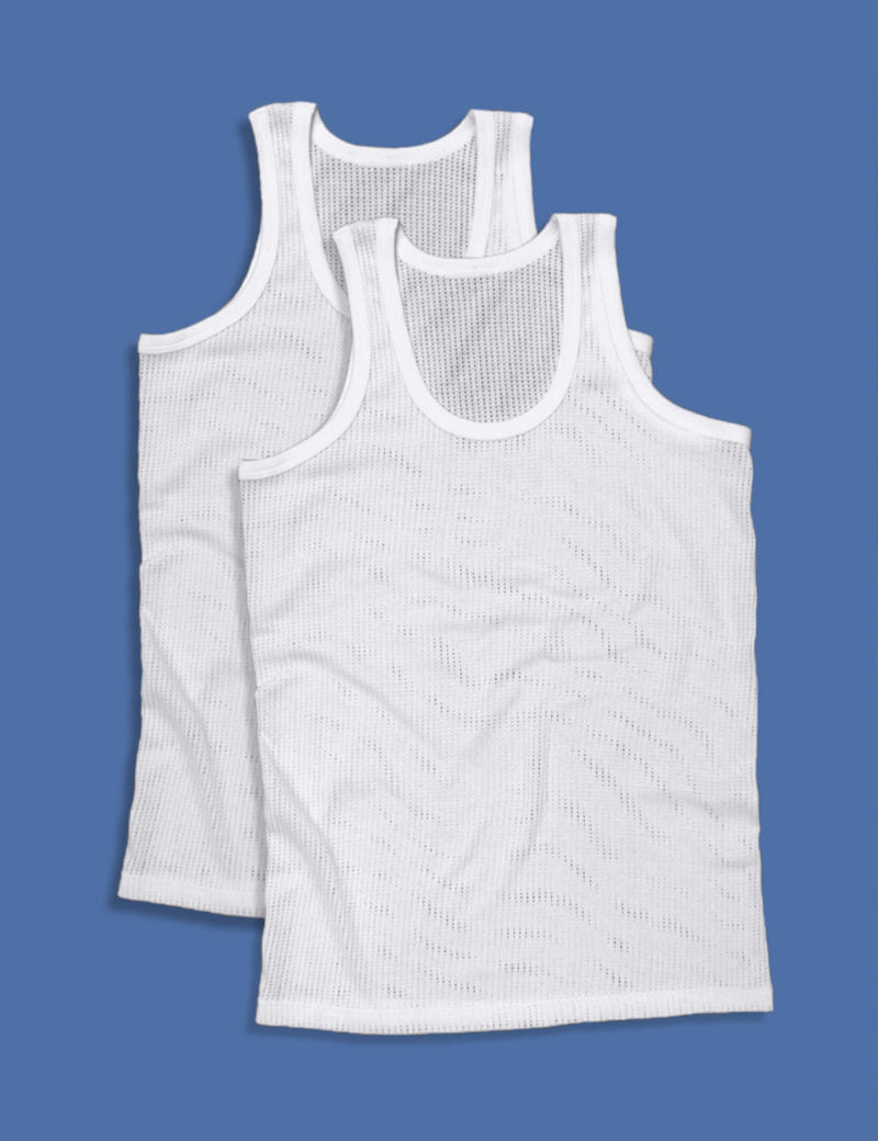 Scott Fraser Perforated Vest / Undershirt (2PCS)