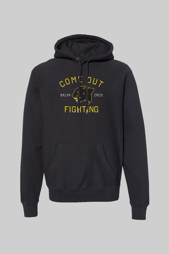 Black Panther Come Out Fighting Hoodie Black
