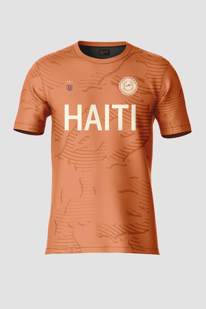 NEW! 2021 U.S. Haiti Anniversary Soccer Jersey Short Sleeve (Soup)