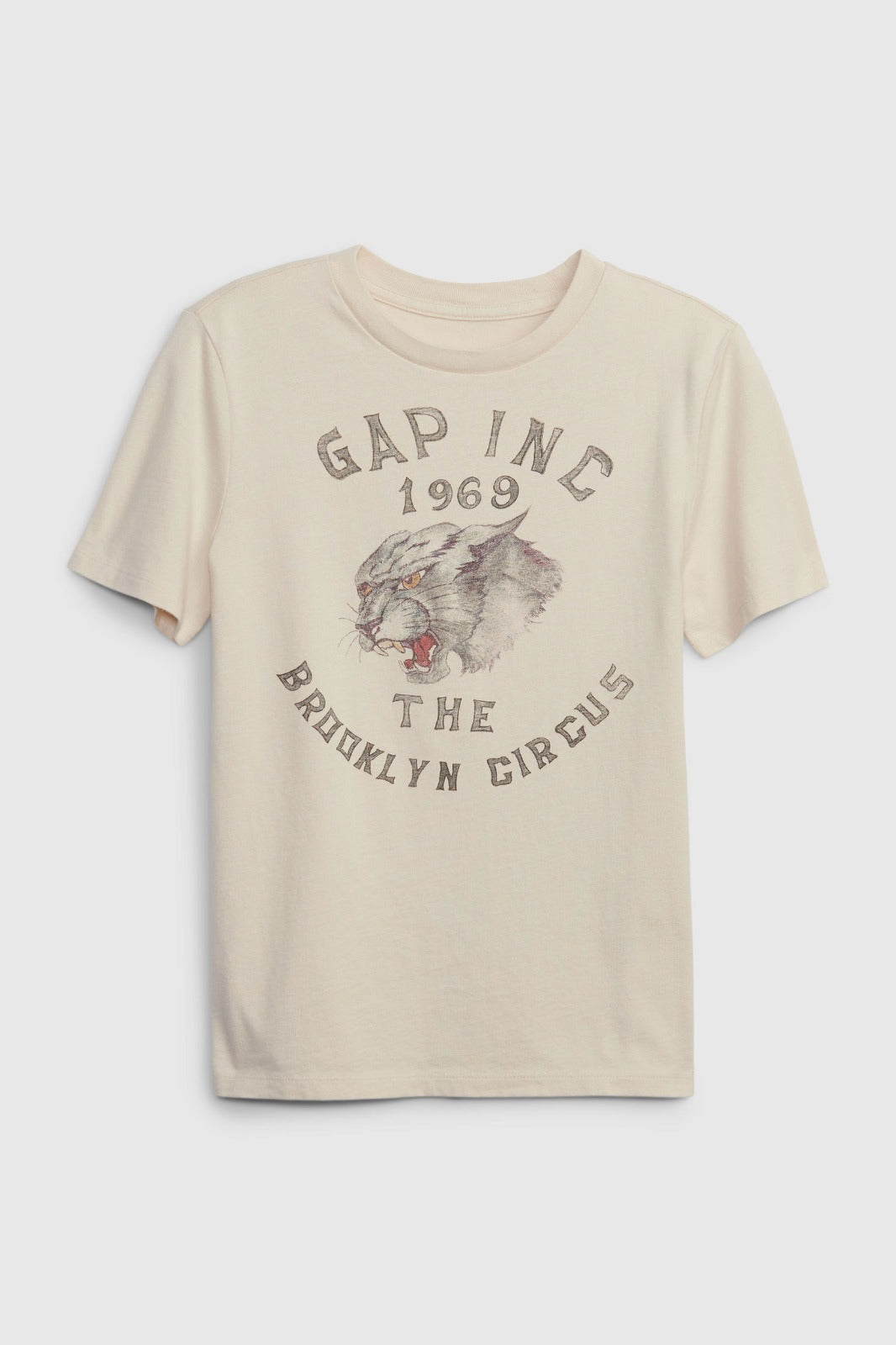 Kids Gap × The Brooklyn Circus Graphic T-Shirt (Old Stone)