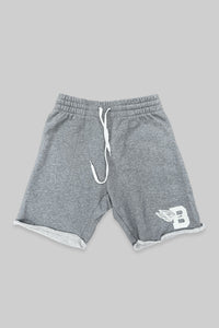 The Franklin Fleece shorts (Grey/White)