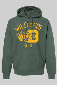 BKc Wildcat Hoodie (Forest Green)